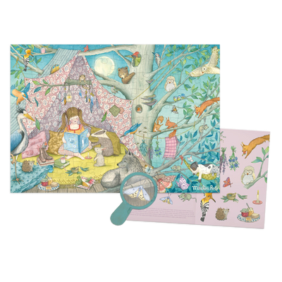 Puzzle La cabane secrète (100 pièces) Les Rosalies - MOULIN ROTY 710440 3575677104407