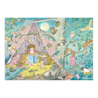 Puzzle La cabane secrète (100 pièces) Les Rosalies - MOULIN ROTY 710440 3575677104407