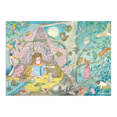 Puzzle La cabane secrète (100 pièces) Les Rosalies - MOULIN ROTY 710440 3575677104407