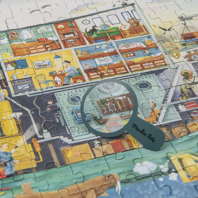 Puzzle Le bâteau (200 pièces) - L'Explorateur - MOULIN ROTY 712446 3575677124467