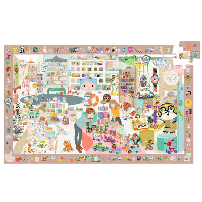 PUZZLE OBSERVATION la petite boutique - DJECO DJ07513 3070900075139