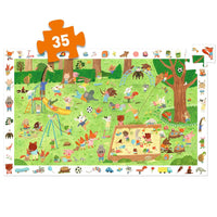 Puzzle observation square des petits amis - DJECO DJ07596 3070900075962