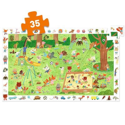 Puzzle observation square des petits amis - DJECO DJ07596 3070900075962