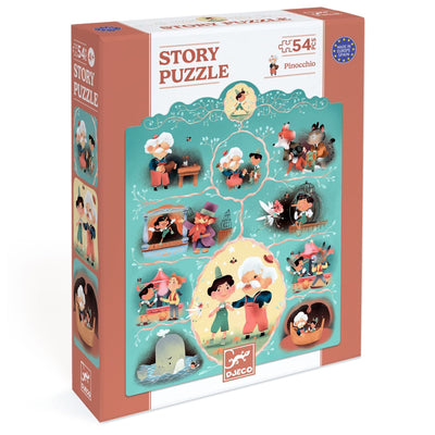 puzzle pinocchio - DJECO DJ07052 3070900070523
