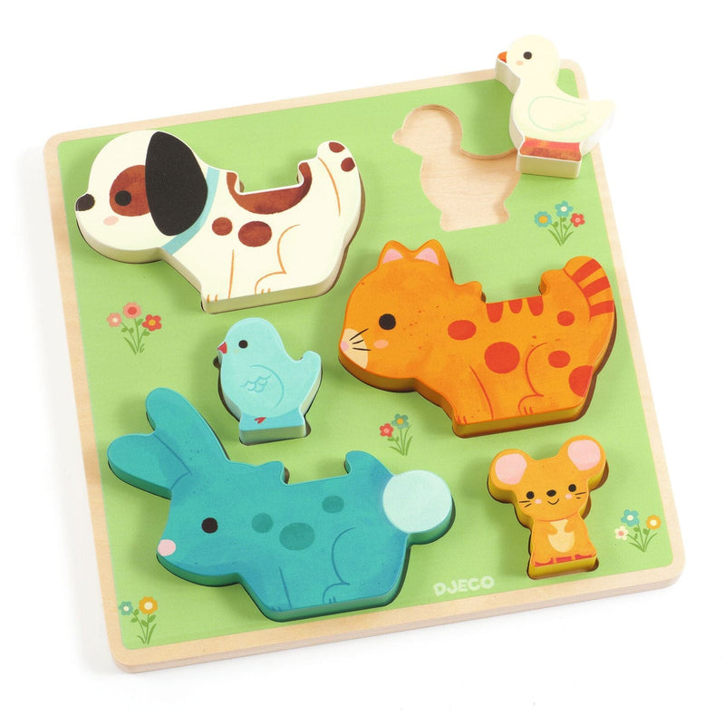puzzle relief Puzz & Play Friends - DJECO 