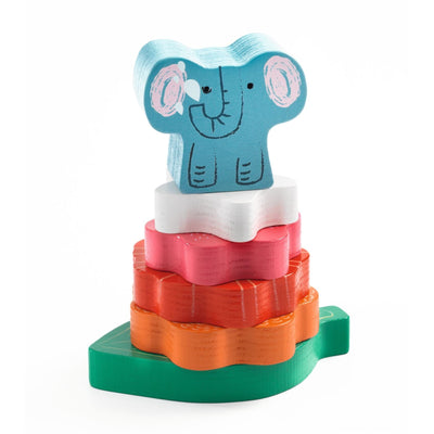 PUZZLE RELIEF Puzz & Stack Happy - DJECO DJ01074 3070900010741