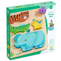 puzzle relief WoodyWild - DJECO