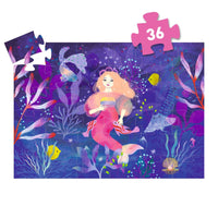 Puzzle silhouette ella la sirene - DJECO DJ07303 3070900073036