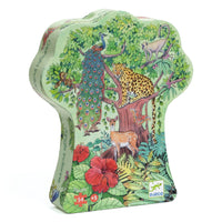 Puzzle silhouette Jungle indienne 54 pcs - DJECO