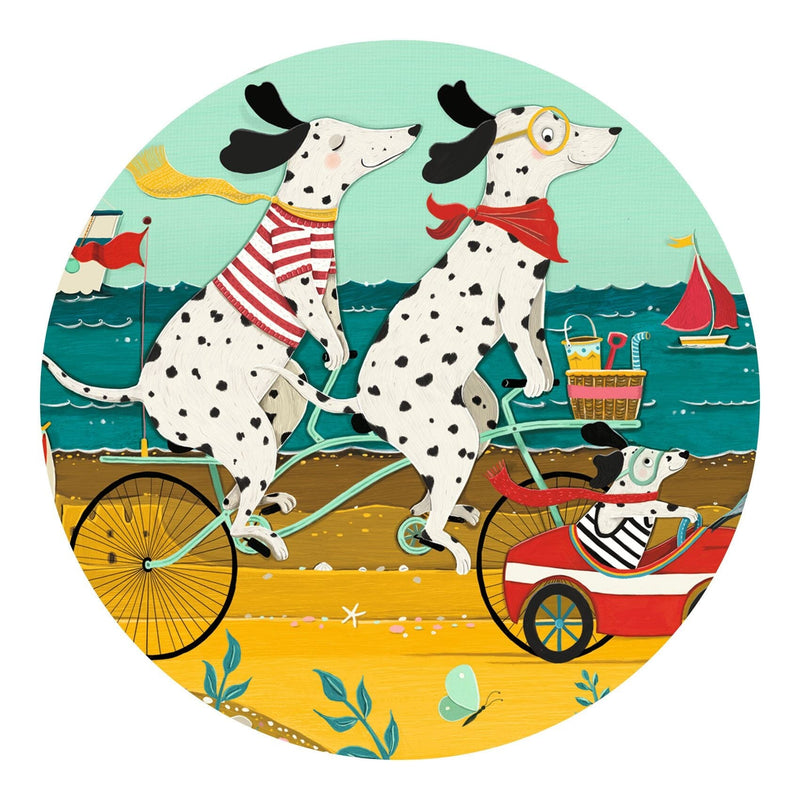 Puzzle silhouette ollie le dalmatien - DJECO DJ07286 3070900072862