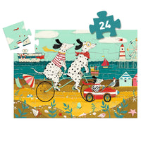 Puzzle silhouette ollie le dalmatien - DJECO DJ07286 3070900072862