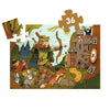 Puzzle silhouette robin des bois - DJECO DJ07304 3070900073043