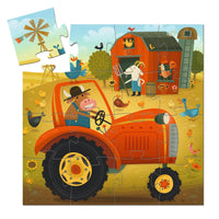 Puzzle tracteur - Djeco DJ07275 3070900072756