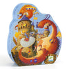 Puzzle vaillant et les dragons - DJECO DJ07256 3070900072565