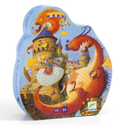 Puzzle vaillant et les dragons - DJECO DJ07256 3070900072565