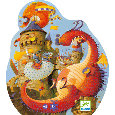 Puzzle vaillant et les dragons - DJECO DJ07256 3070900072565