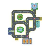 Puzzl'Up Géant Ville - DJECO DJ05499 3070900054998