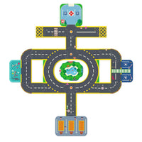 Puzzl'Up Géant Ville - DJECO DJ05499 3070900054998