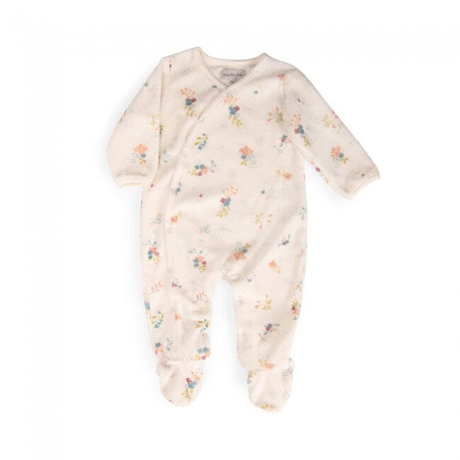 Pyjama velours fleurs La petite école de danse - MOULIN ROTY 667274 3575676672747