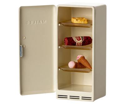 Réfrigérateur, Souris - Blanc Off white - MAILEG 11-5120-00 5707304146896
