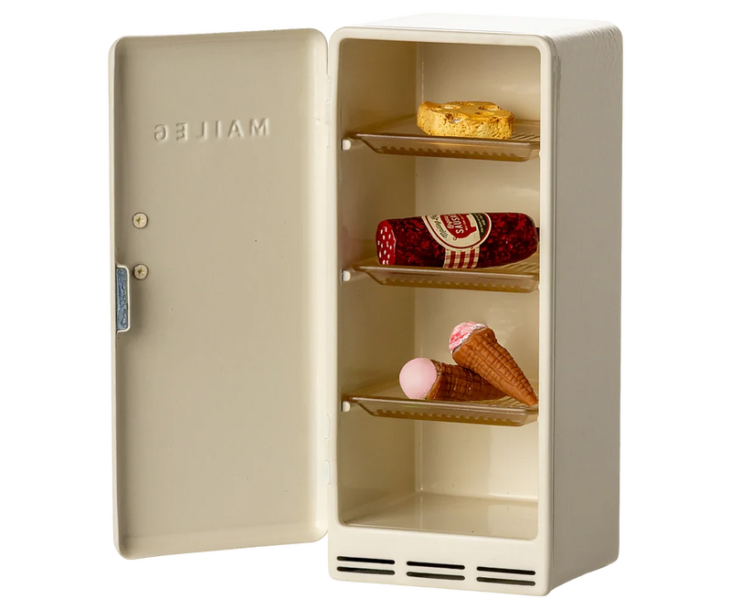 Réfrigérateur, Souris - Blanc Off white - MAILEG 11-5120-00 5707304146896