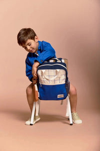 Sac à dos Arthur tricolore carreaux - HINDBAG