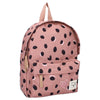 Sac à dos enfant Cœurs & Pois vieux rose - Kidzroom KR4245 8712645303782