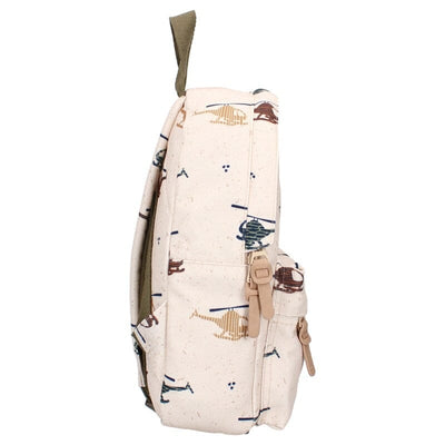 Sac à dos enfant Hélicoptères sable - Kidzroom KR3642 8712645307919