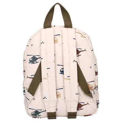 Sac à dos enfant Hélicoptères sable - Kidzroom KR3642 8712645307919