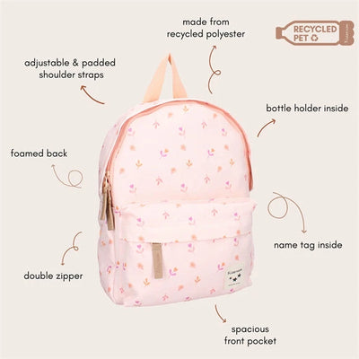Sac à dos enfant jungle rose - Kidzroom KR4659 8712645308039