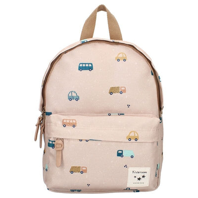 Sac à dos enfant Voitures beige - Kidzroom KR3641 8712645297302