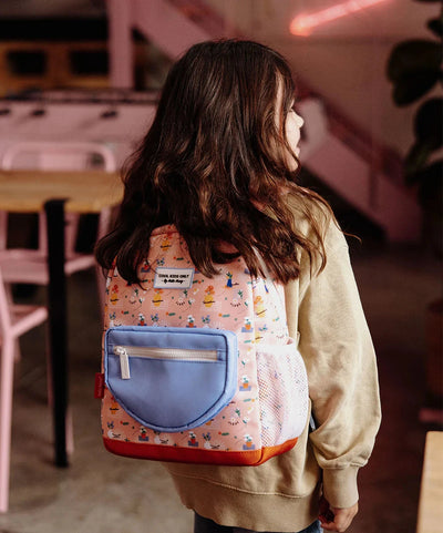 Sac a dos flore +6 ans - Hello Hossy SAC-P-034-6ANS 3760407013450