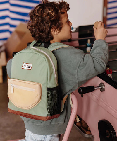 Sac a dos mini pistache 2-5 ans - Hello Hossy SAC-M-027-2-5ANS 3760407013528
