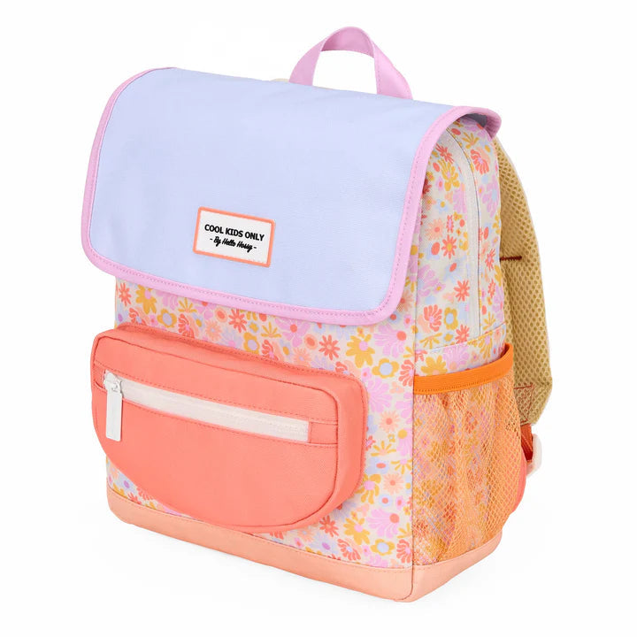 Sac a dos Mini Retro Flowers +6 ans - Hello Hossy hoss-sps030-06ans 3760375196070