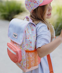 Sac a dos retro flowers +6 ans - Hello Hossy