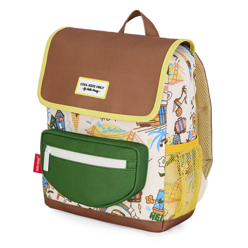 Sac a dos san francisco 2-5 ans - Hello Hossy SAC-P-041-2-5ANS 3760407013221