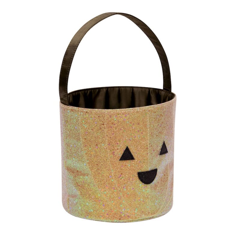 Sac à friandises glitter pumpkin citrouille - MIMI&LULA