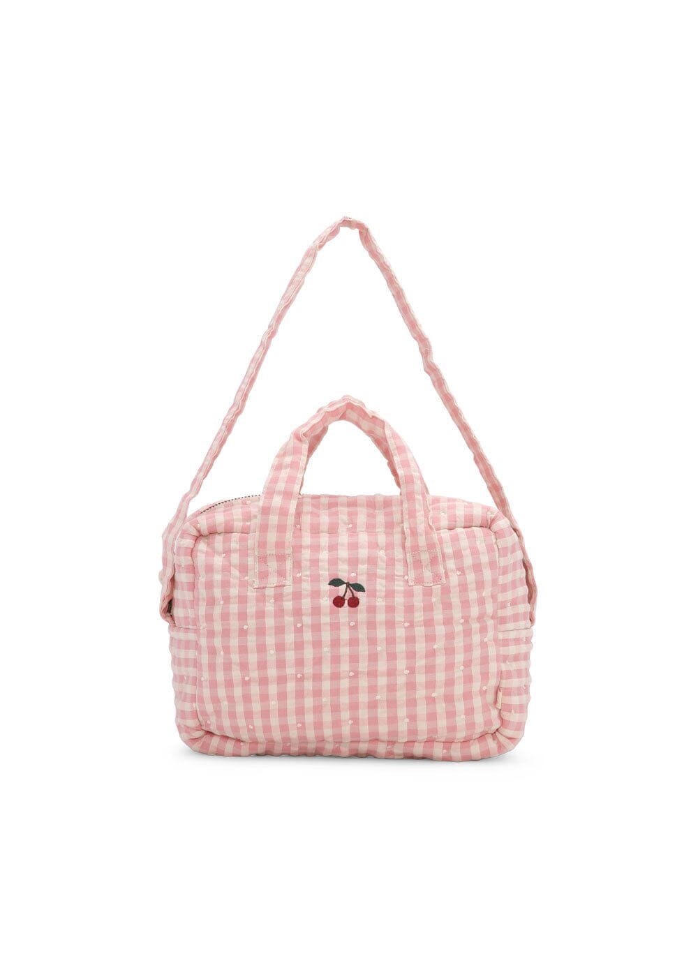 sac a langer pour poupée powder rose check - Konges Sløjd KS101472 P40009 5715404311113