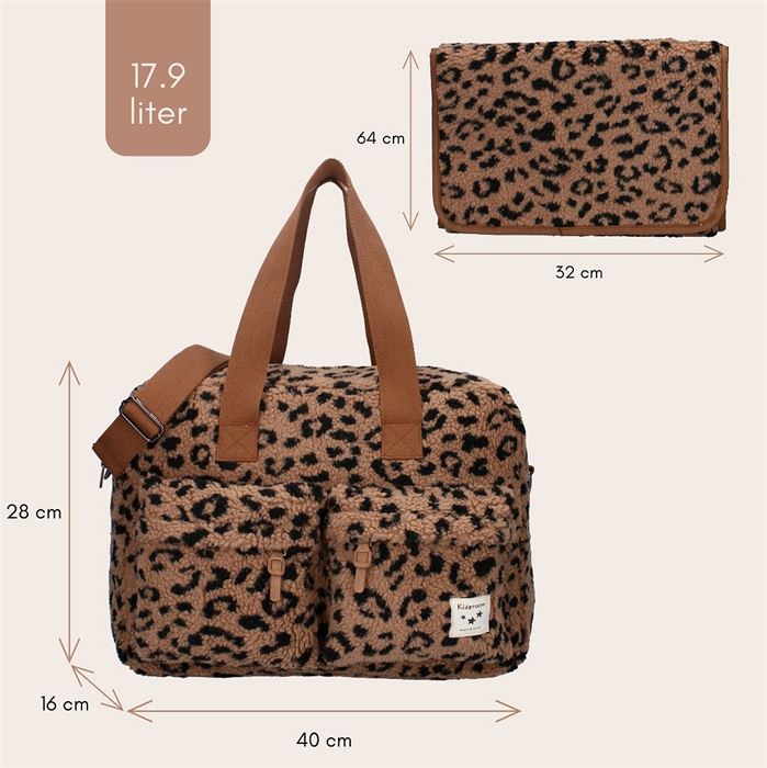 Sac a langer Vienna Carry Allure beige Kidzroom Emilie Compagnie