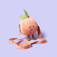 Sac Amuseables pêche - JELLYCAT A4PEACHB 670983166453
