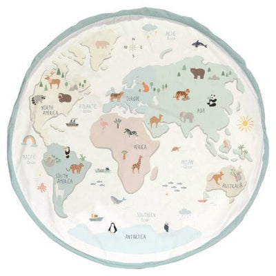 Sac de rangement tapis de jeux worldmap couleur - PLAY & GO worldmap 4895250601512