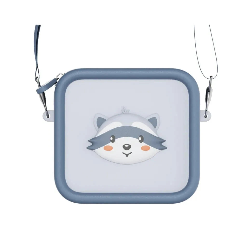 sac en silicone raccoon - THE ZOOFAMILY 