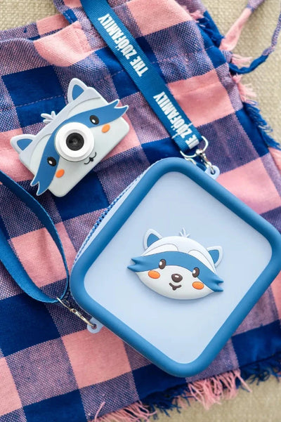 sac en silicone raccoon - THE ZOOFAMILY
