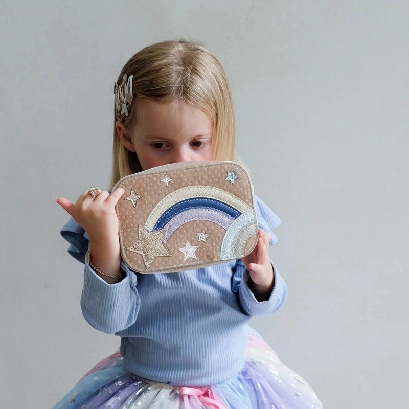 Sac en velours étoilé céleste - MIMI & LULA 173015-27 5061064831776