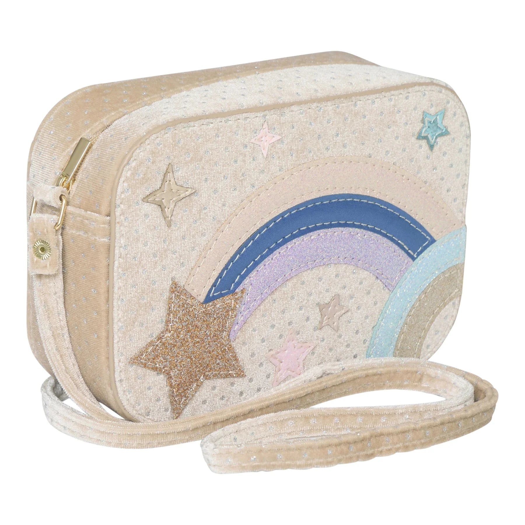 Sac en velours étoilé céleste - MIMI & LULA 173015-27 5061064831776