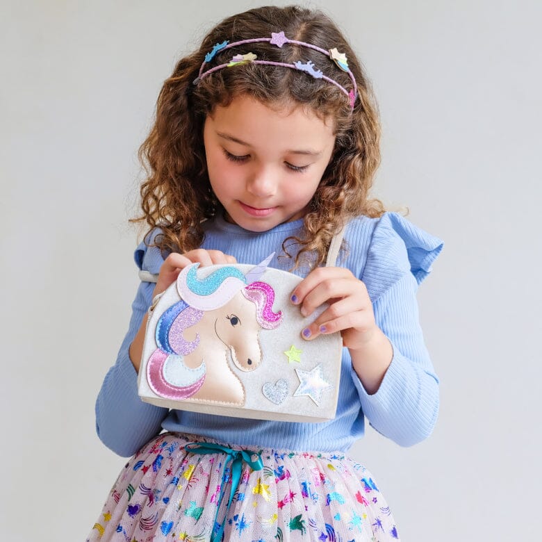 Sac en velours licorne - MIMI & LULA