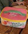 Sac Repas Flower Artwork - HELLO HOSSY LUN-P-004-TU 3760407013788
