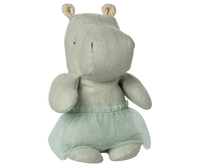Safari friends Hippo avec jupe Small Soft menthe - MAILEG 16-5601-01 5707304143826