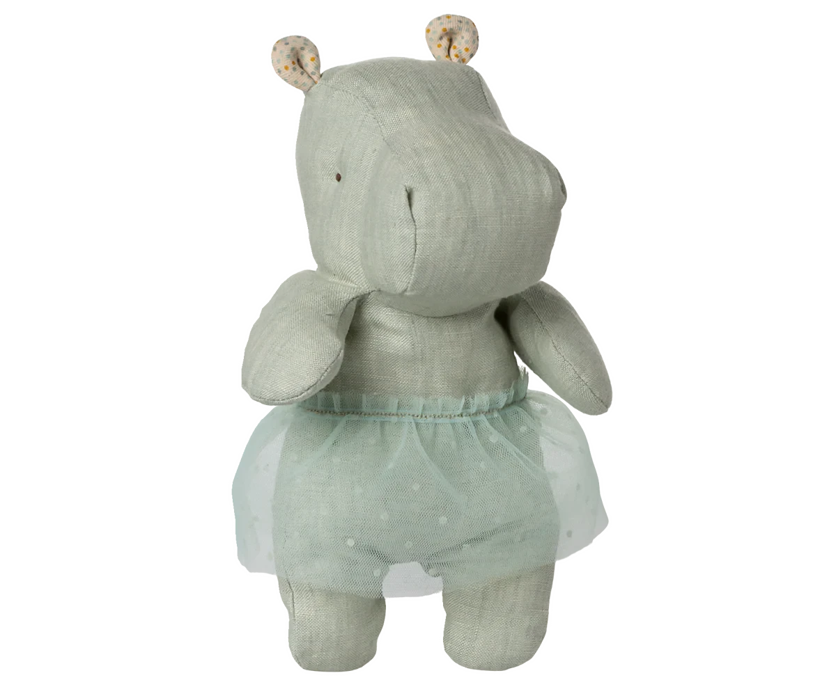 Safari friends Hippo avec jupe Small Soft menthe - MAILEG 16-5601-01 5707304143826