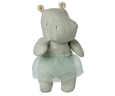 Safari friends Hippo avec jupe Small Soft menthe - MAILEG 16-5601-01 5707304143826